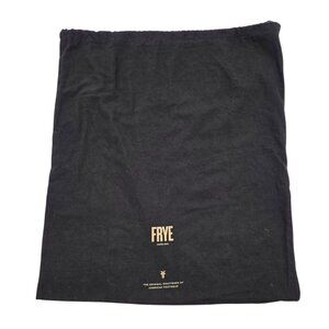 Frye Large Black Drawstring Dust Bag